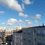 Dortoir de 4 lits de 13m2 chez l'habitant à la Porte d'Italie